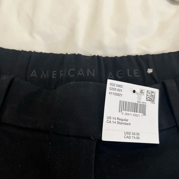 American Eagle Outfitters Black Trousers - Picture 3 of 3